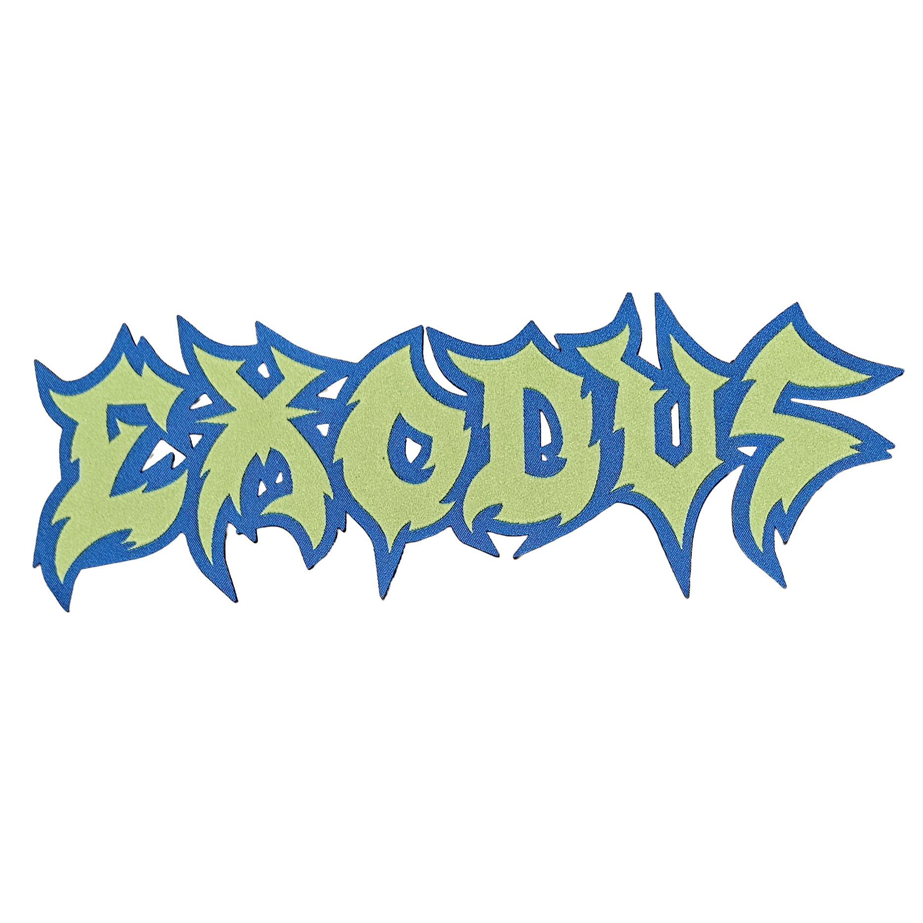 Green & Blue Logo Patch