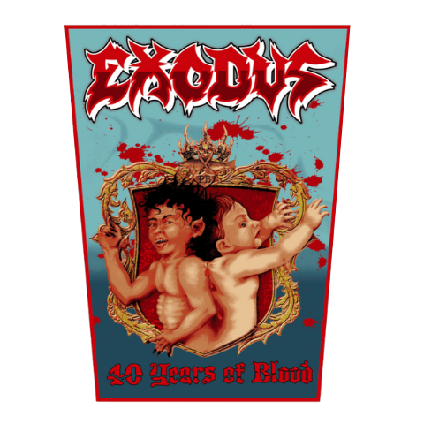 40 Years BBB Back Patch